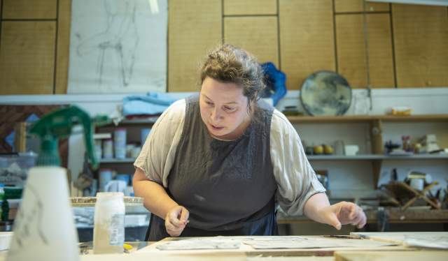 Corrina Thornton i Risør Kunstpark