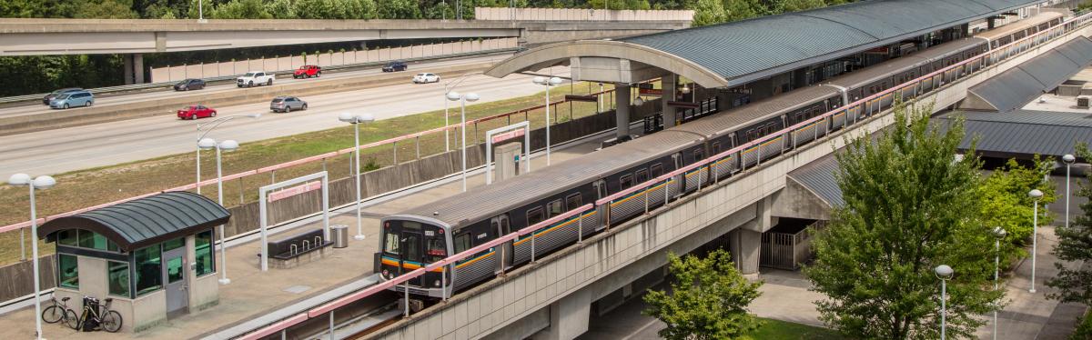 North Springs or Medical Center MARTA Train