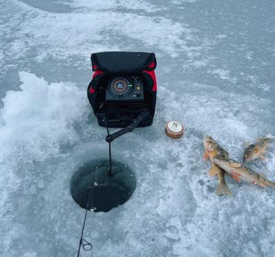 ice fishing