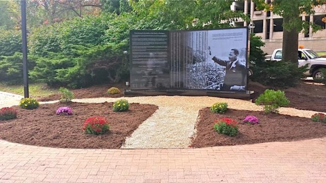 MLK Foot Soldiers Memorial at the People's Park in Annapolis, MD.