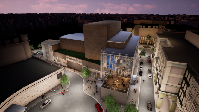 Rendering of StageTwo and STageThree.