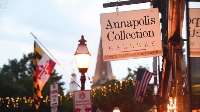 Annapolis Collection Gallery sign