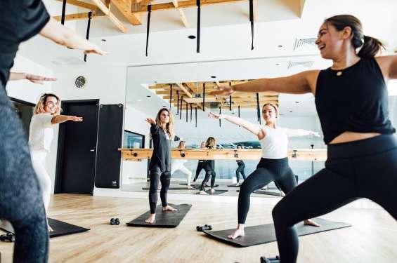 Yoga Class at Maven Strong
