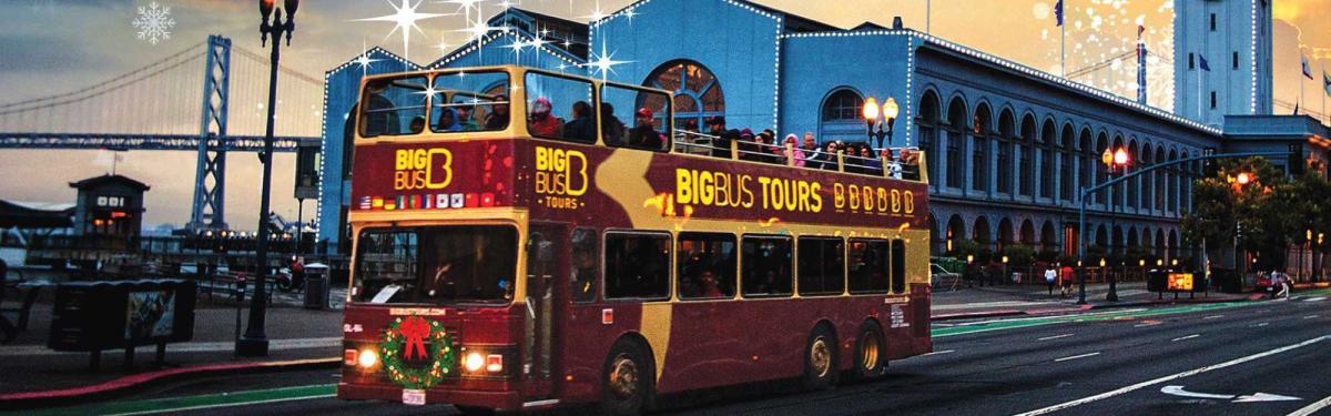 Big Bus Tours Holiday Graphic - San Francisco