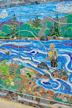 North Creek Mosaic Project - Fisherman