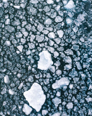 Lake Superior pancake ice
