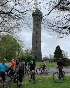 William Penn Tower- Biking