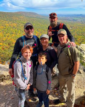 Hawk Mountain Fall Family