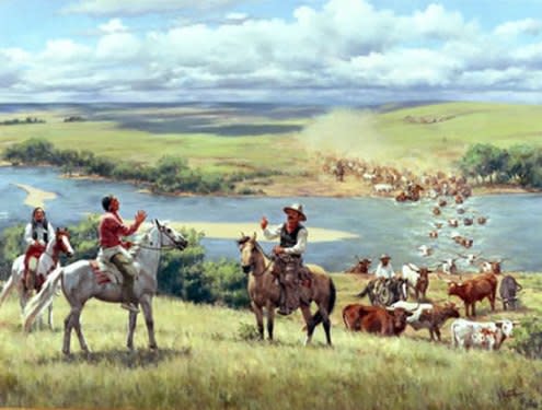 Cattle Drive from Oklahoma Senate