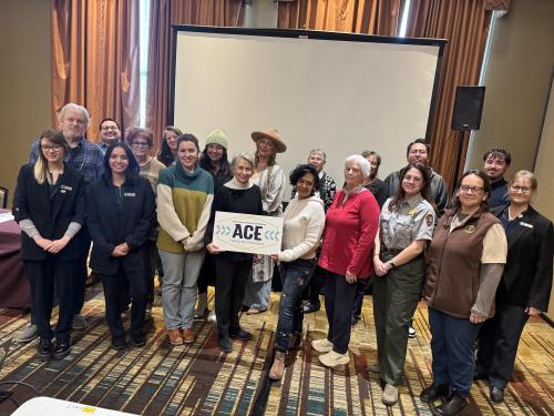 A photo of all the ACE graduates from the January 2026 class at the Embassy Suites.