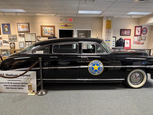 1952 Hudson Hornet at the Alaska Law Enforcement Museum in Anchorage.