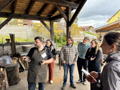 Tour at North House Folk School