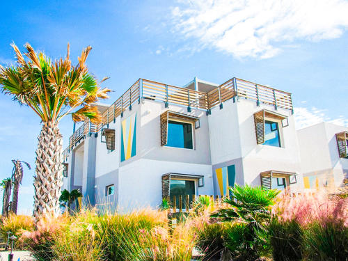 Outside shot of Lively Beach Resort