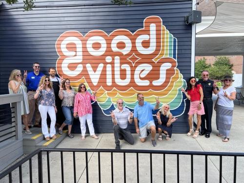 Good Vibes Mural The Village Dunwoody