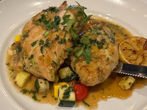 Chicken picatta Little Italy