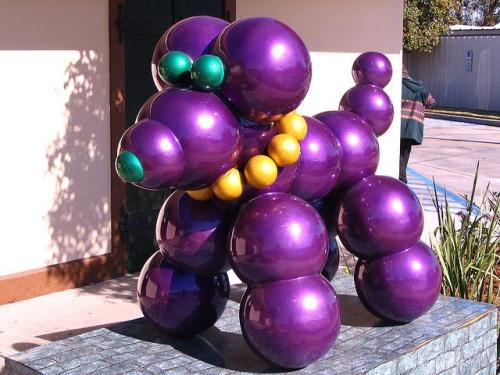 Bead Dog Sculpture