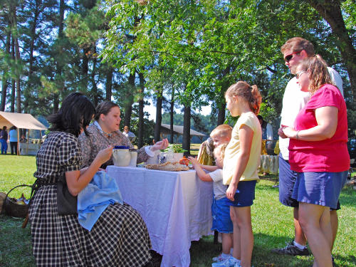 Bentonville Battlefield Living History Program, Four Oaks, NC.
