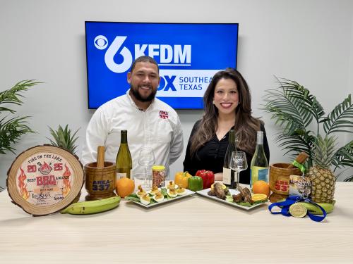 Candy Rodriguez Gus Garden KFDM LFWF Tourism Works March 2026