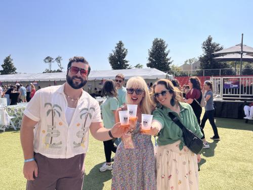 Devan and travel writers Jenny Block March 2026 Tourism Works