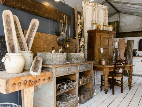 Vintage and antique items at East End Salvage in east McKinney