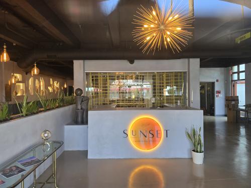 Entrace to SoCal Sunset Restaurant