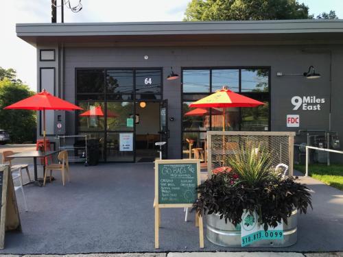 exterior of restaurant