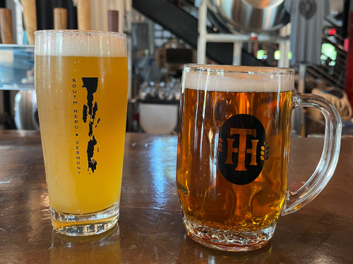 Two Heroes Brewery in South Hero