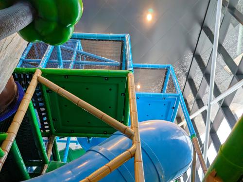 Lookout Ridge play structure at Central Park