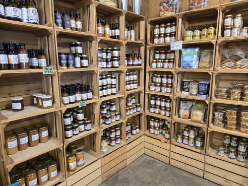 jar goods at Mt. Airy Orchards
