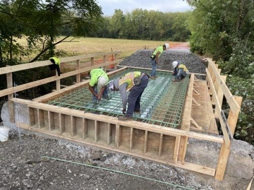 Hanover Trolley Trail expansion work