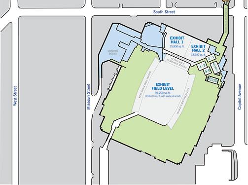 Lucas Oil Stadium Concessions Information and Maps