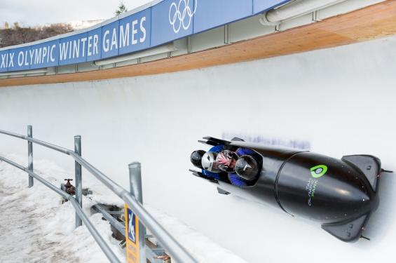 Bobsled at Utah Olympic Park