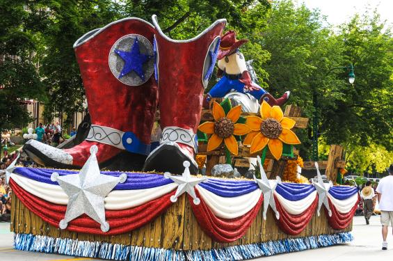 Days of '47 Parade Float