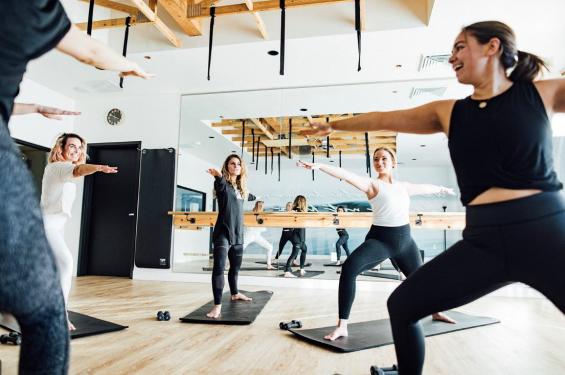 Yoga Class at Maven Strong