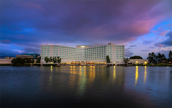 Grand Bay Hotel - View Across the Water
