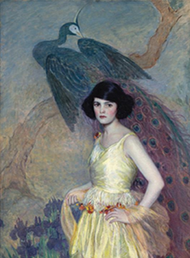 F. Edwin Church (1876 –1975), “Girl in Yellow”, ca. 1920