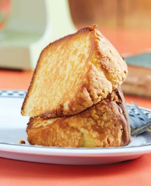 Grilled Pound Cake at the Franklinville Diner