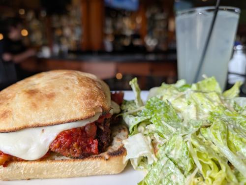 Chicken Parm Sandwich at Andiamo Restaurant