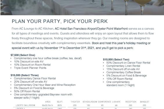Pick Your Plan. Pick Your Perk.  Holidays 2021