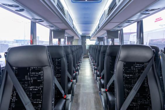 Coach 21 interior bus