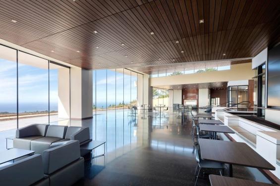 Farallon Room length by windows at Skyline College
