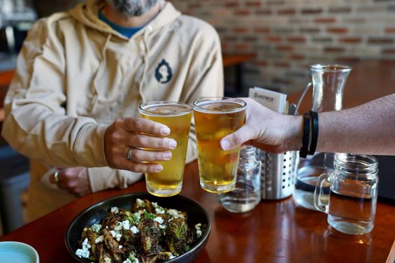 Ghostwood Kitchen Beer and Appetizer - given with permission