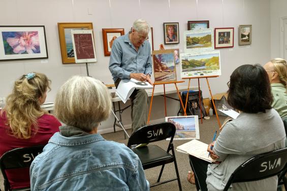 Society of West-Coast Artists Class