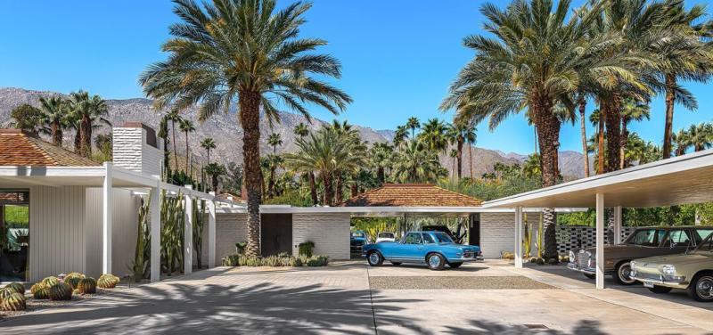 James Abernathy home at 611 N Phillips Road, Palm Springs