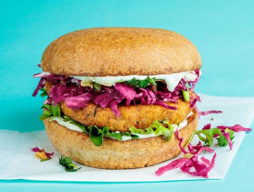 natures veggie burger