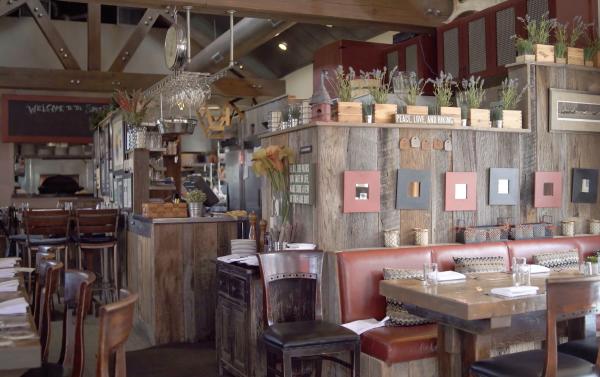 Interior of Silver Star Cafe