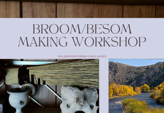 Broom/Besom Making Workshop with River Mizell