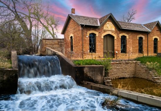 Big Splash! At The 1883 Water Works