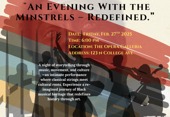 An Evening with the Minstrels — Redefined