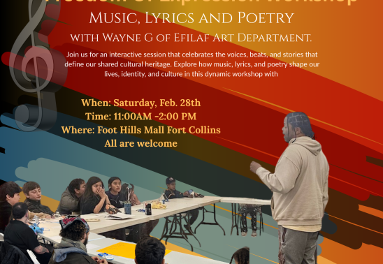 Freedom of Expression: Music, Lyrics, and Poetry Workshop